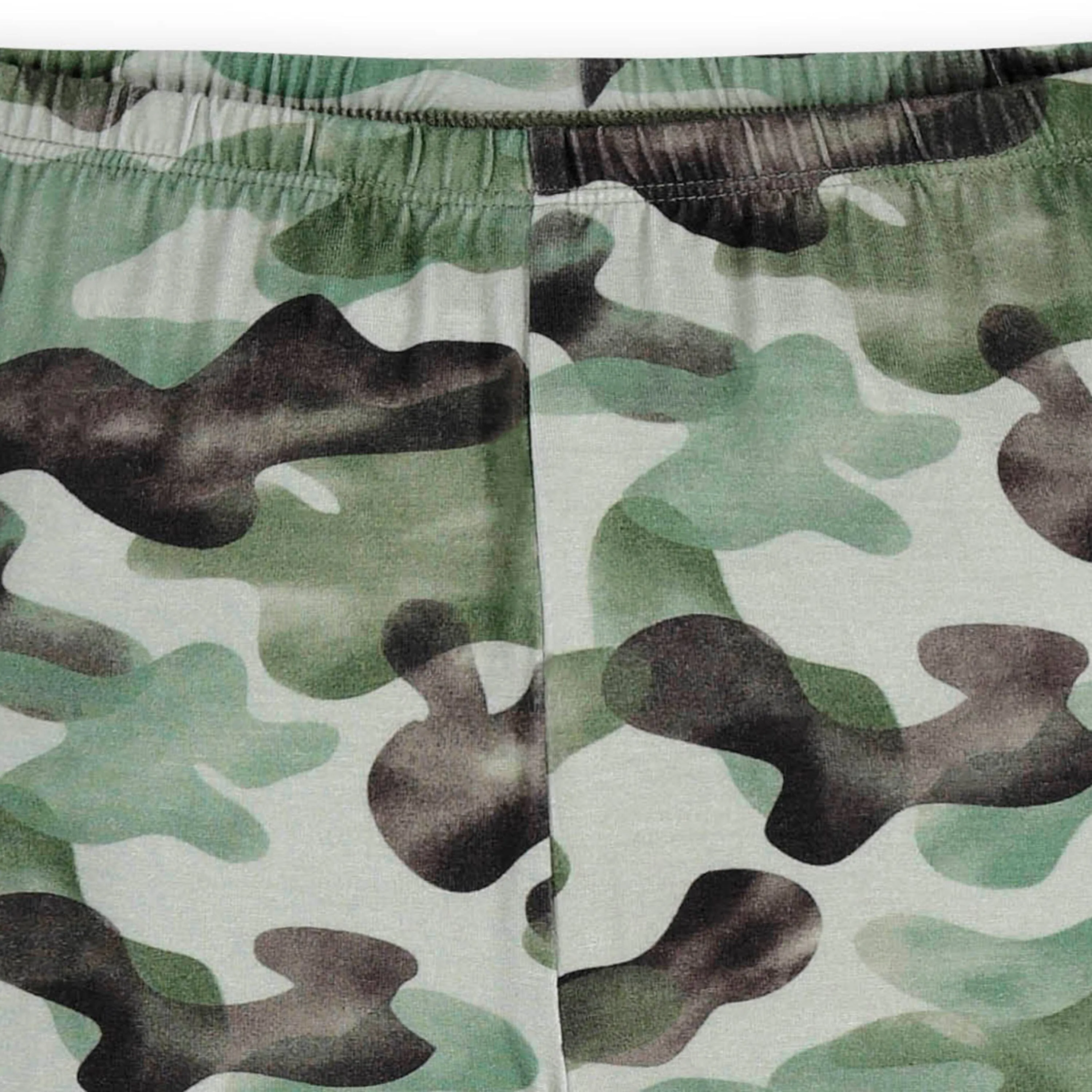 2-Piece Infant & Toddler Hide & Seek Camo Buttery Soft Viscose Made from Eucalyptus Snug Fit Pajamas