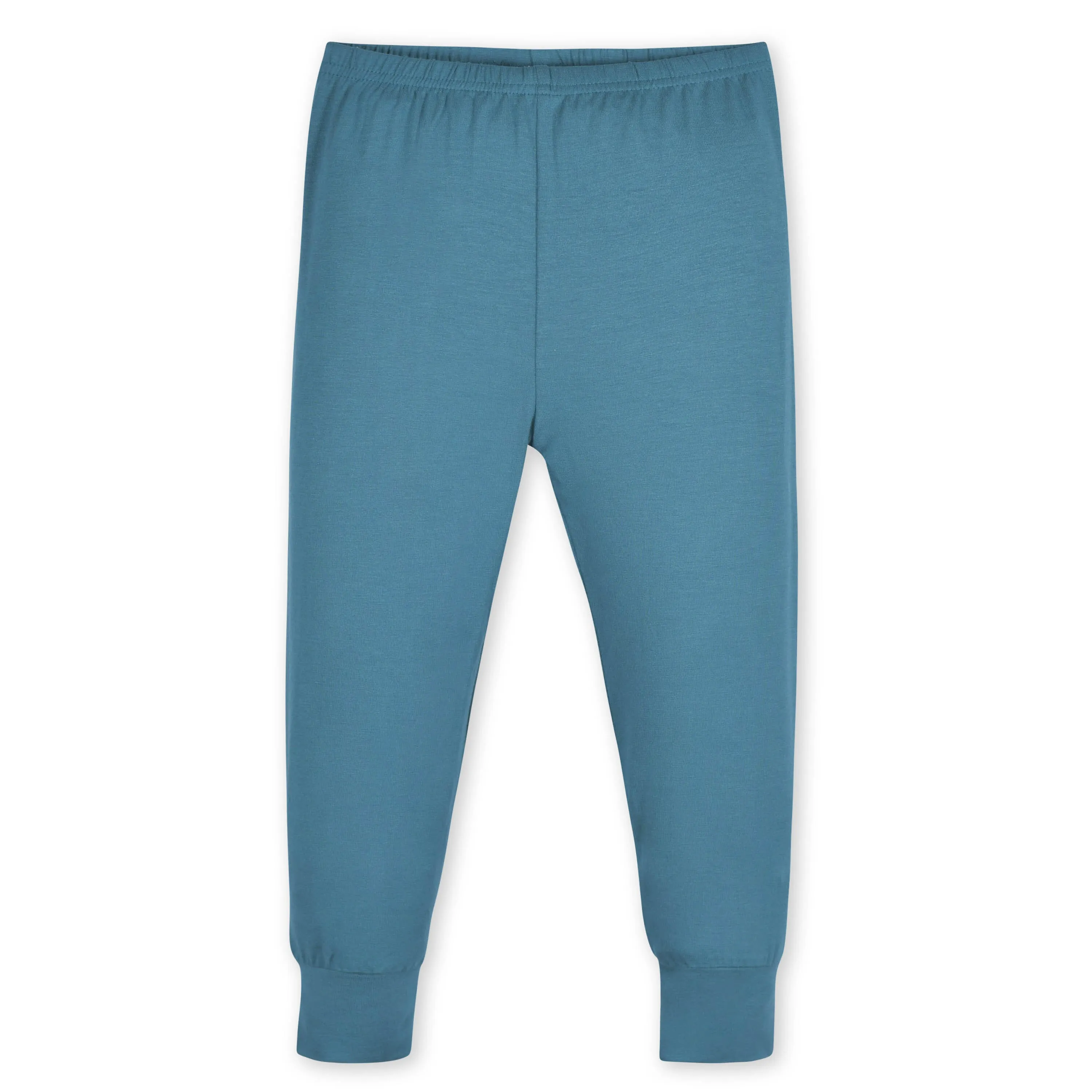 2-Piece Infant & Toddler Ocean Teal Buttery Soft Viscose Made from Eucalyptus Snug Fit Pajamas