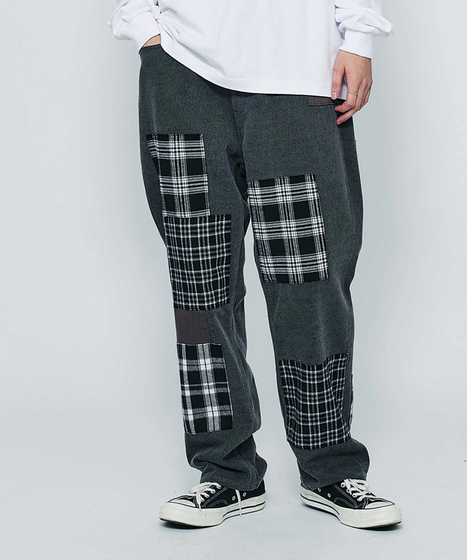 5POCKET PATCHWORK PANTS