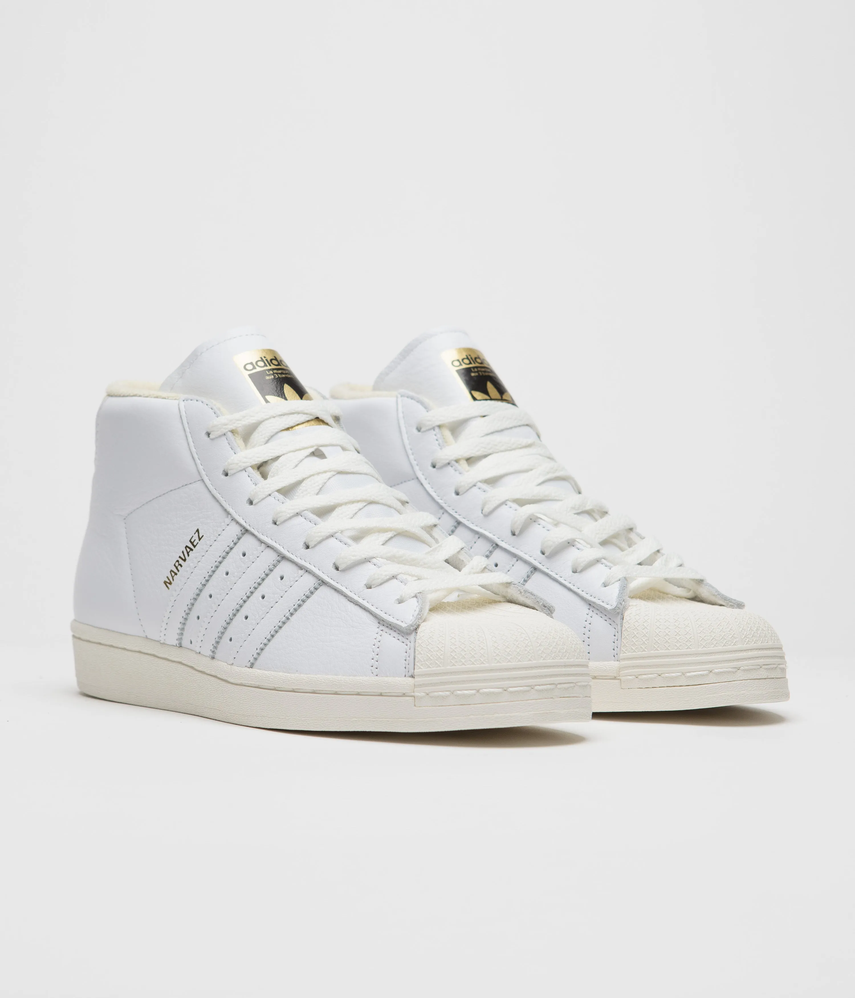 Adidas Sam Narvaez Pro Model ADV Shoes - FTWR White / FWTR White / Easy Yellow