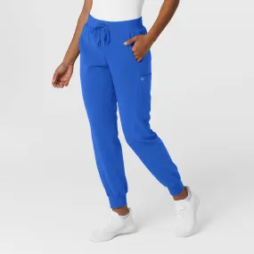 Aero Remix Women's Cargo Jogger Scrub Pant - Royal