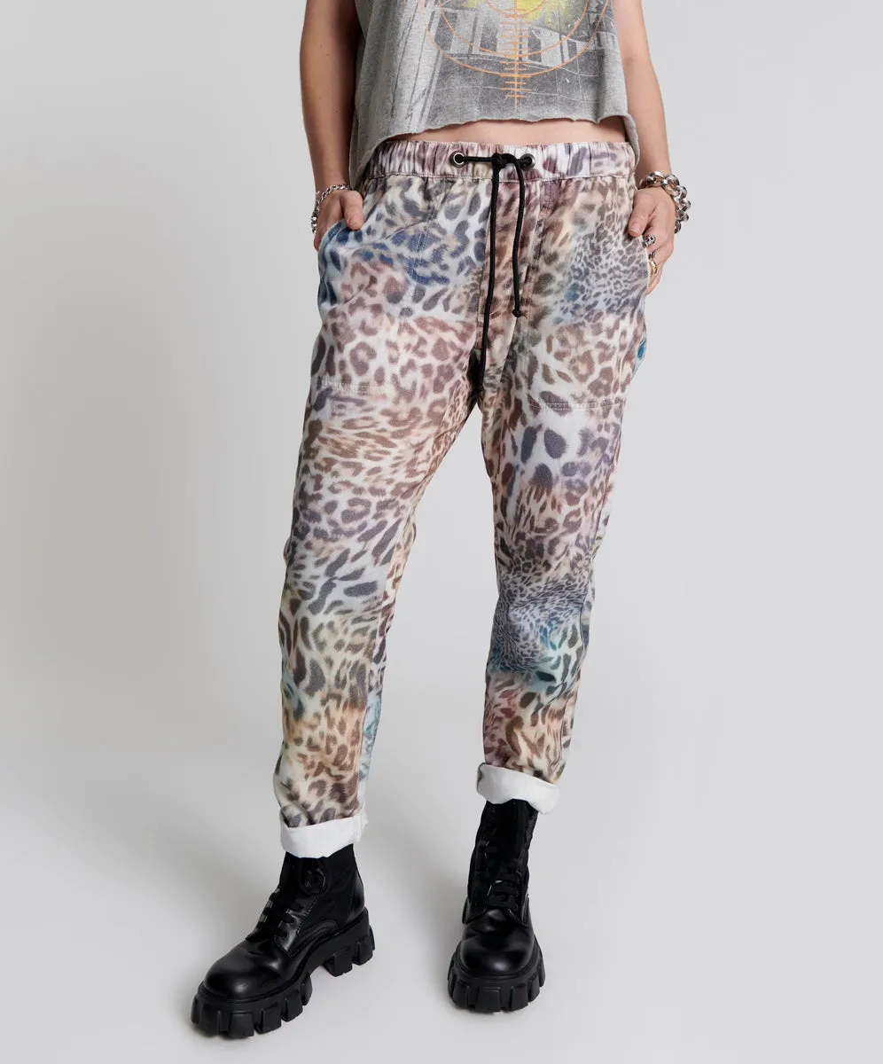 ANIMAL SHABBIES DRAWSTRING BOYFRIEND JEANS