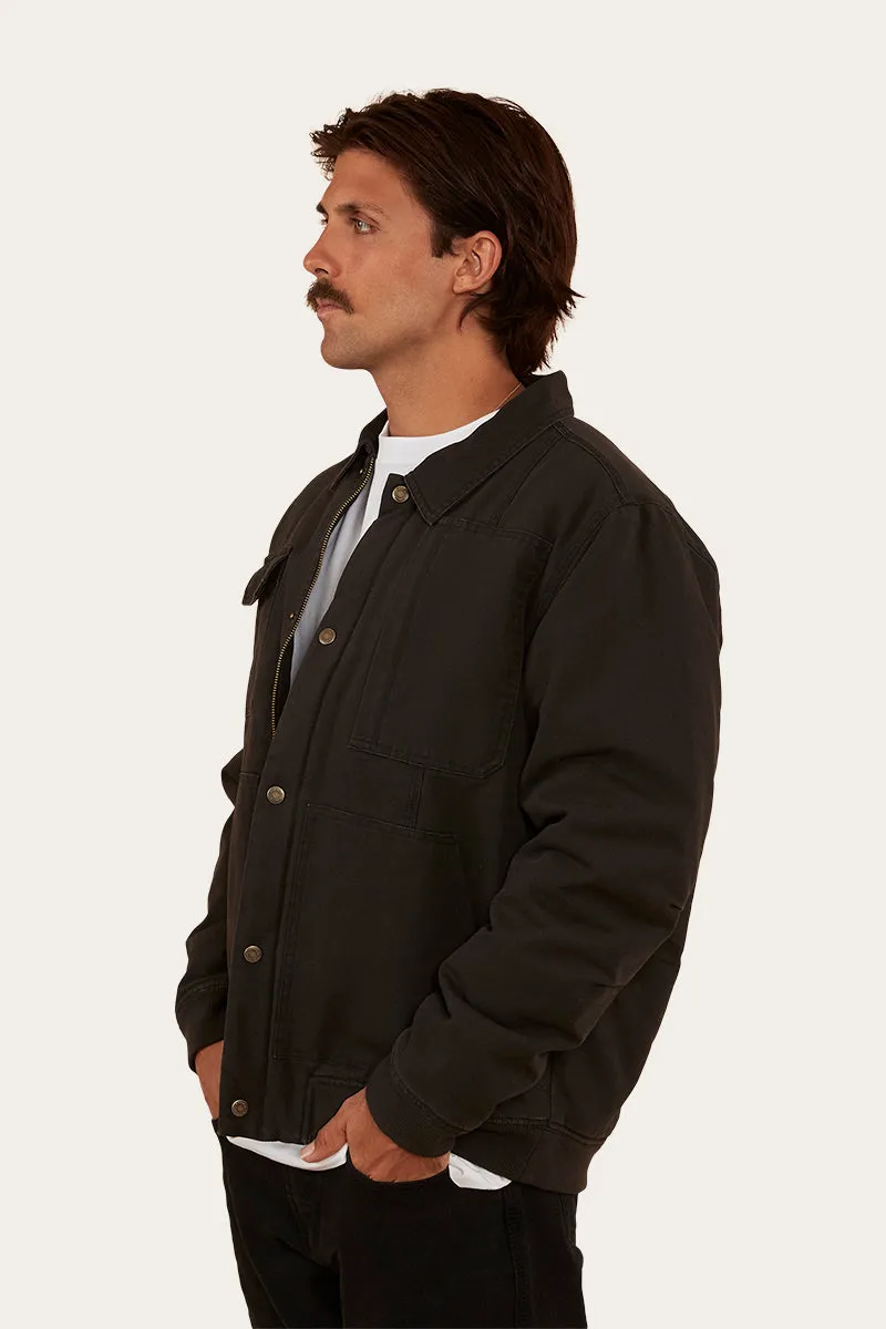 Anvil Mens Jacket - Washed Black