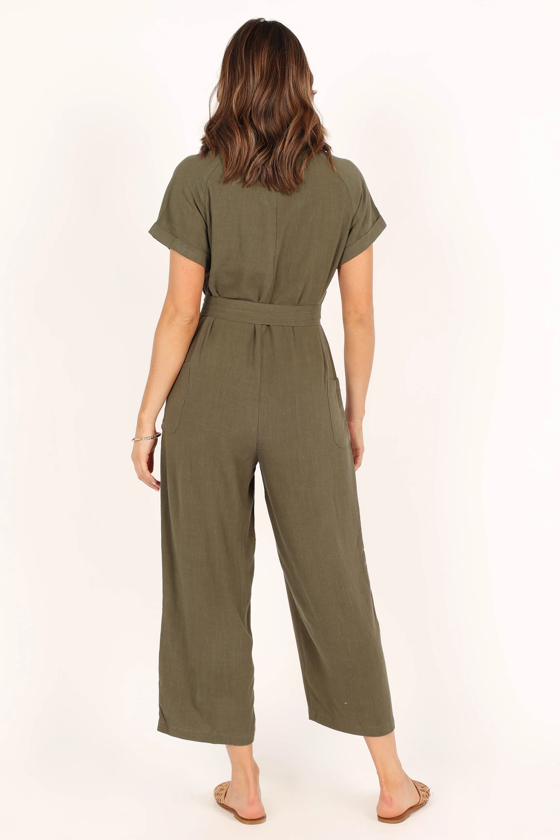 Archie Jumpsuit - Olive