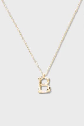 B - Initial Necklace