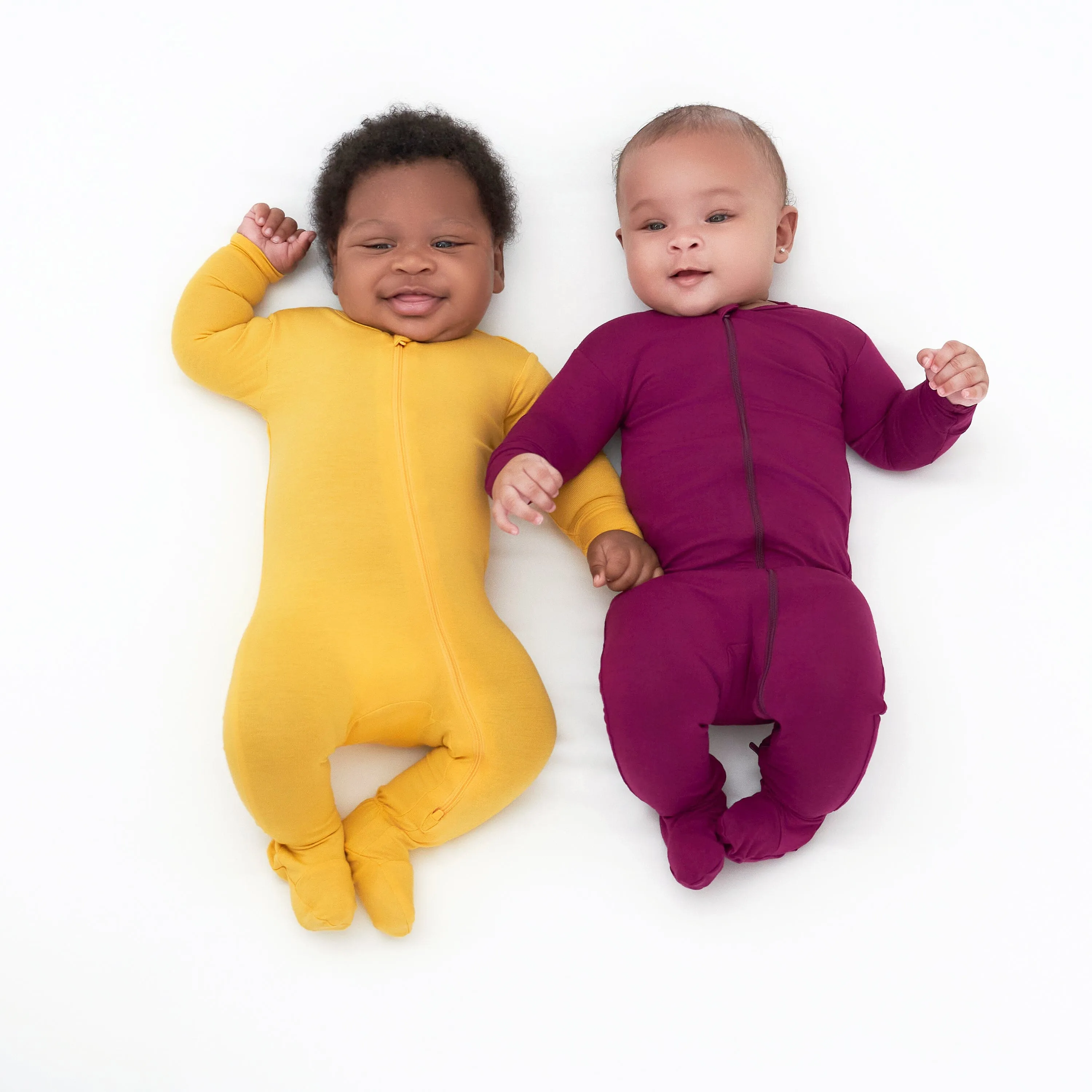 Baby & Toddler Honey Buttery Soft Viscose Made from Eucalyptus Snug Fit Footed Pajamas