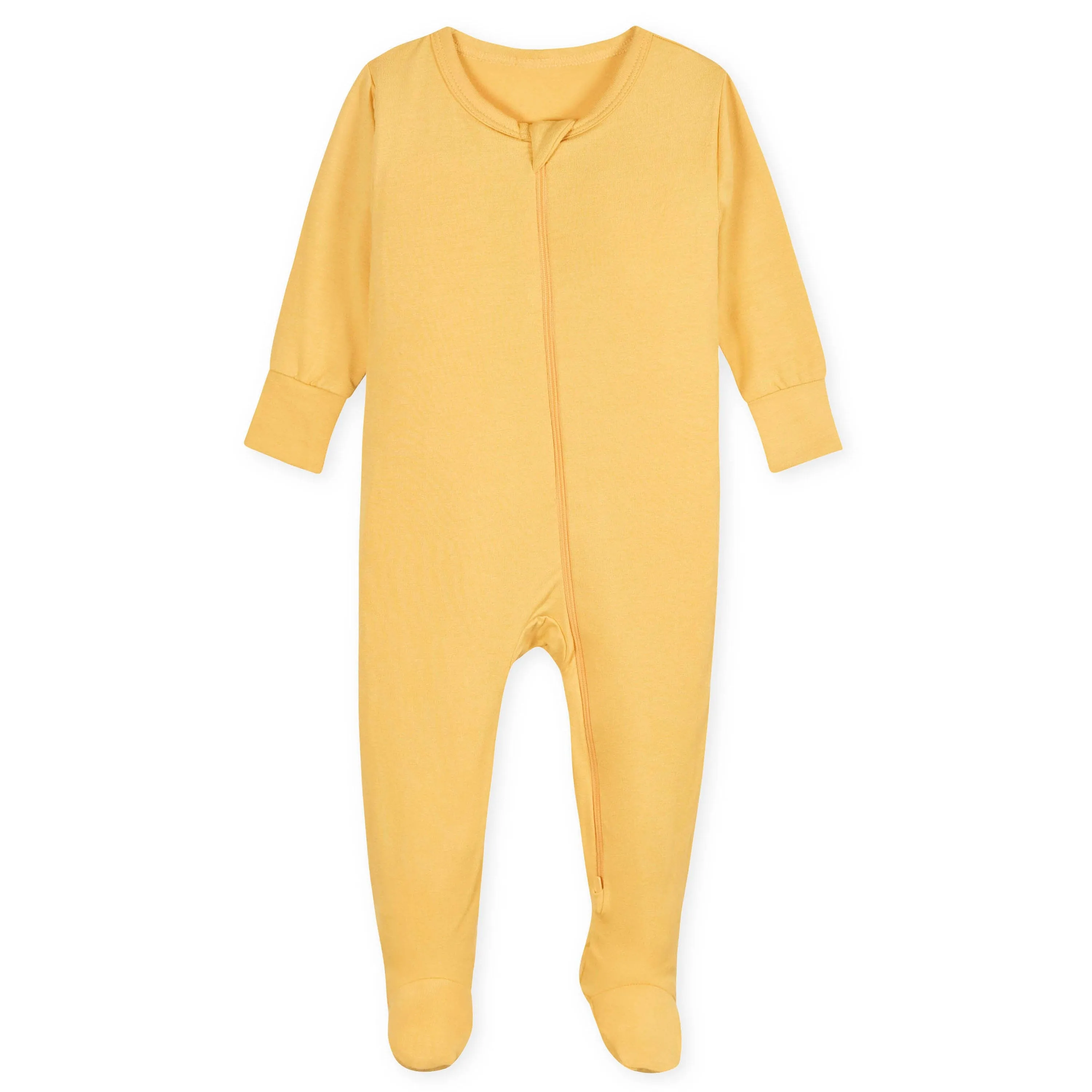 Baby & Toddler Honey Buttery Soft Viscose Made from Eucalyptus Snug Fit Footed Pajamas