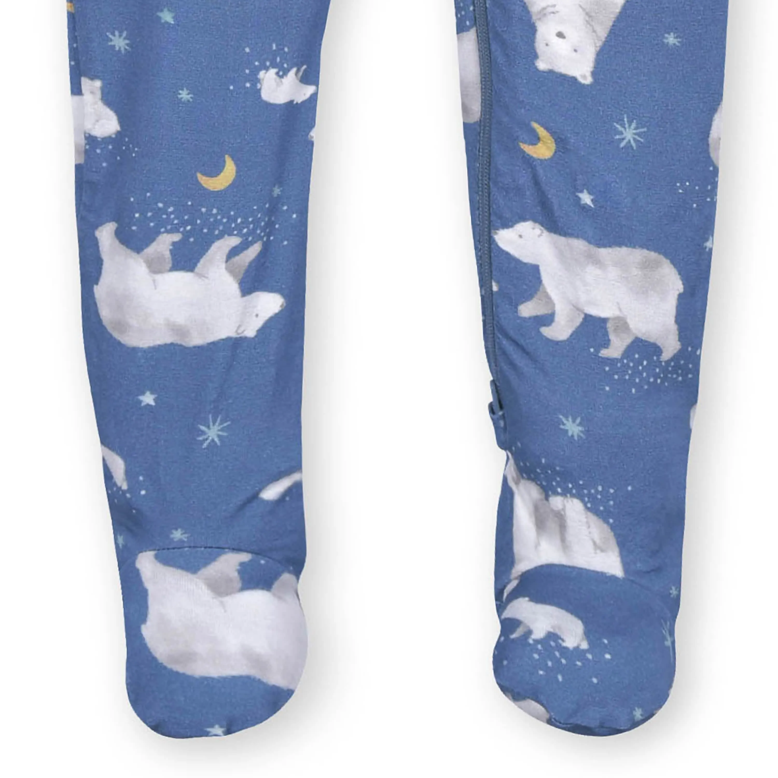 Baby & Toddler Polar Night Buttery Soft Viscose Made from Eucalyptus Snug Fit Footed Pajamas