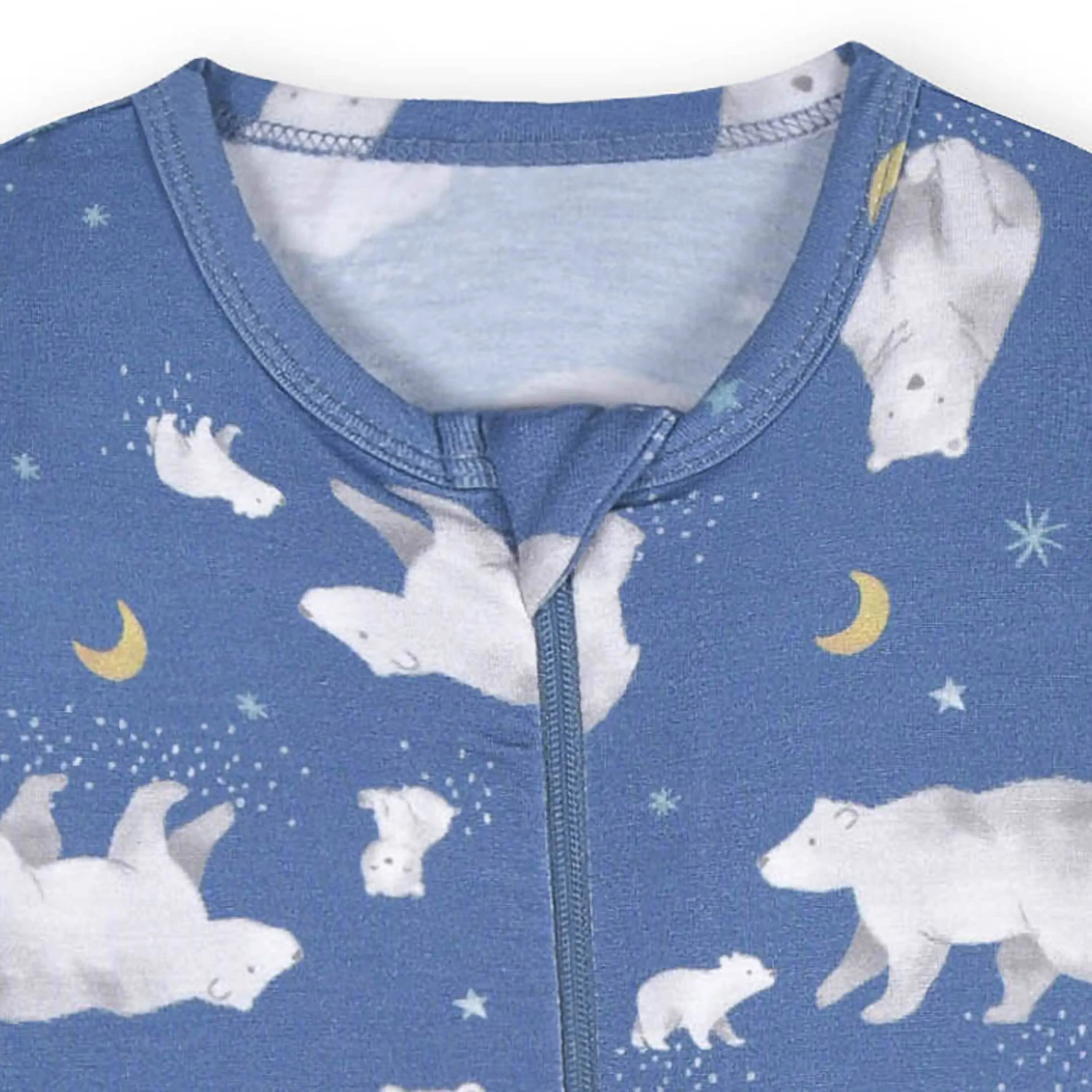 Baby & Toddler Polar Night Buttery Soft Viscose Made from Eucalyptus Snug Fit Footed Pajamas