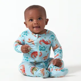 Baby & Toddler Snugosaurous Buttery Soft Viscose Made from Eucalyptus Snug Fit Footed Pajamas