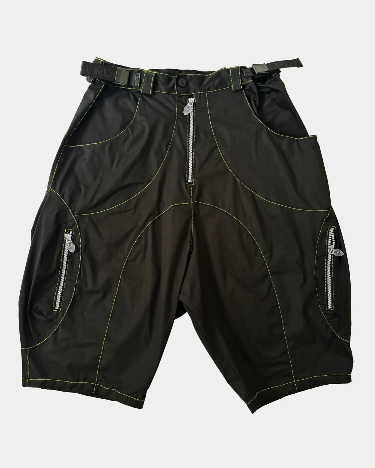 BALLOONEY SHORTS BLACK / GREEN