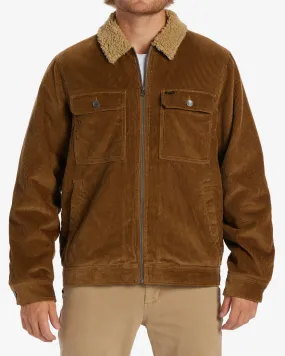 Barlow Cord Sherpa Lined Jacket - Otter