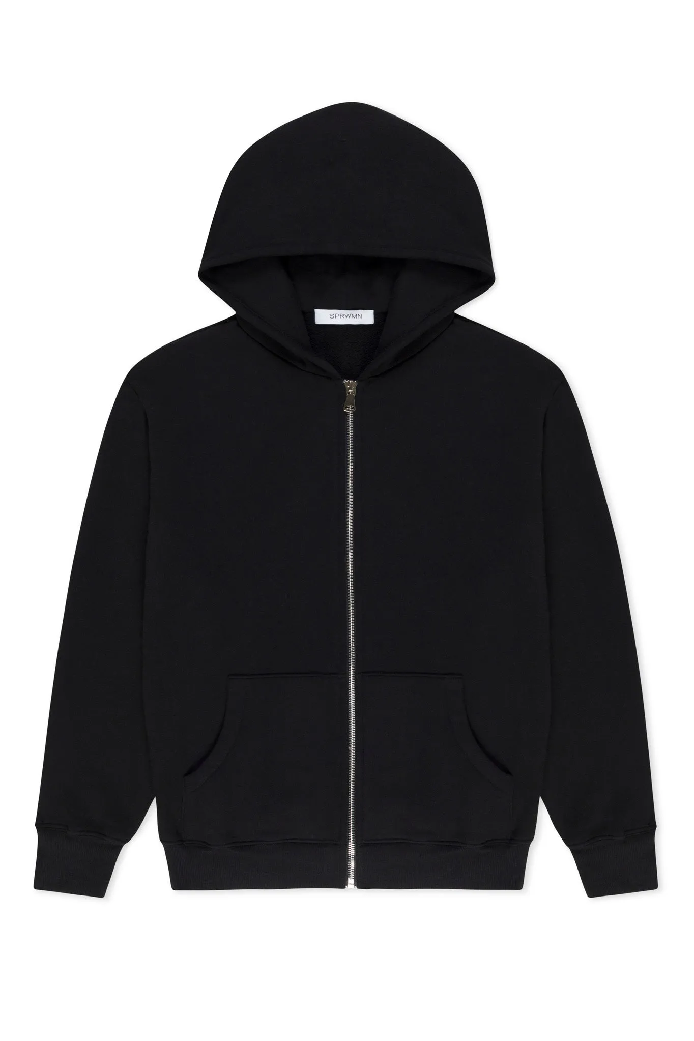 Black Zip Up Hoodie