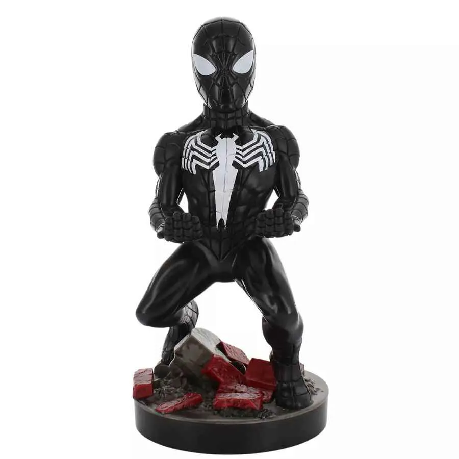 Cable Guys - Marvel Spider-Man Symbiote 8 Inch Mobile Phone and Controller Holder Figure