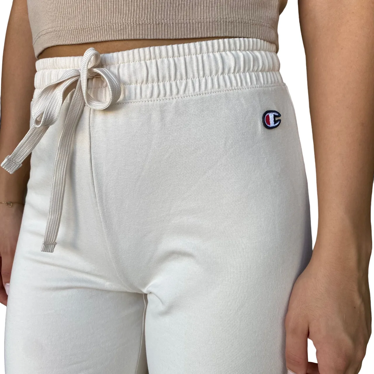 Champion pantalone largo da donna 117129 beige