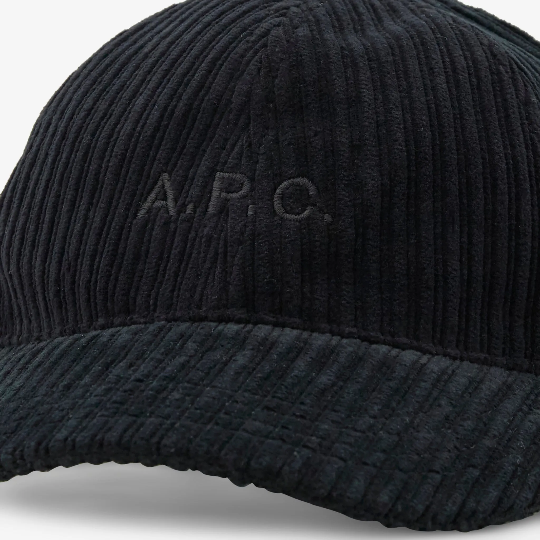 Charlie Cap Corduroy Black