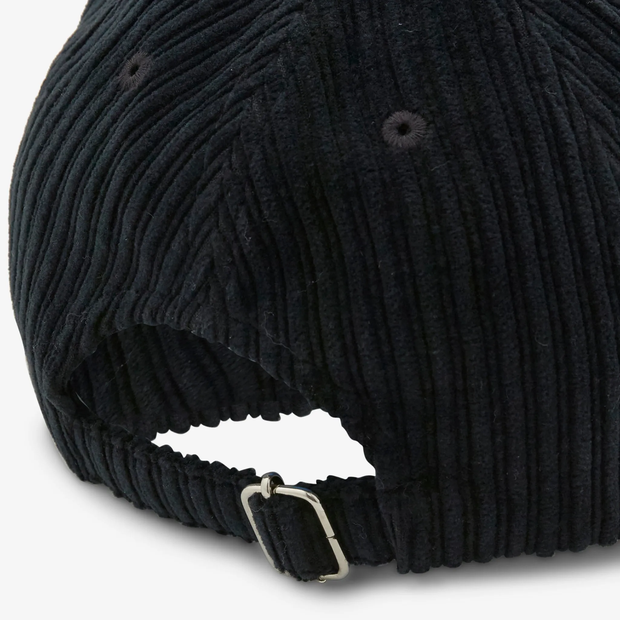 Charlie Cap Corduroy Black