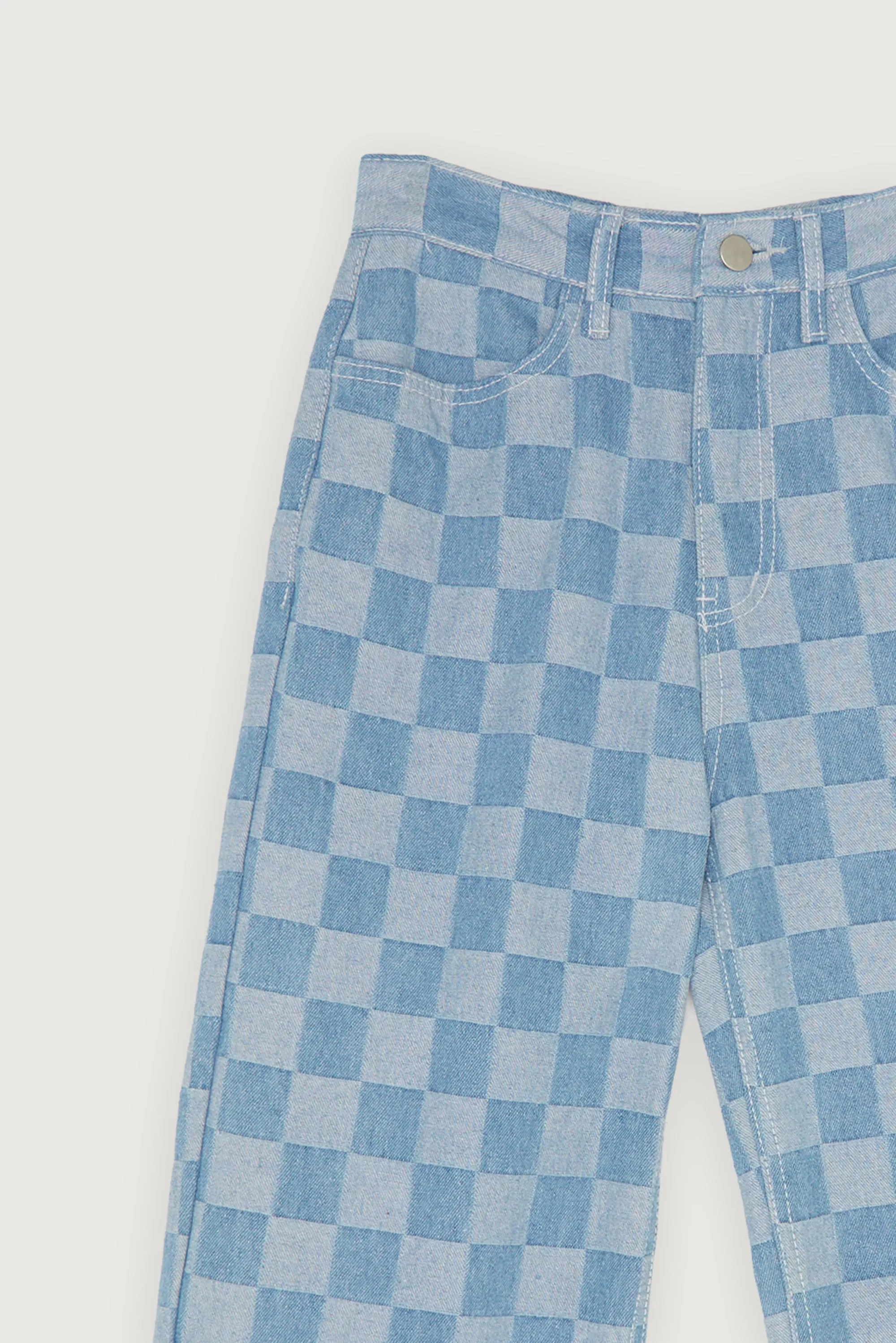 CHECKERED JEAN