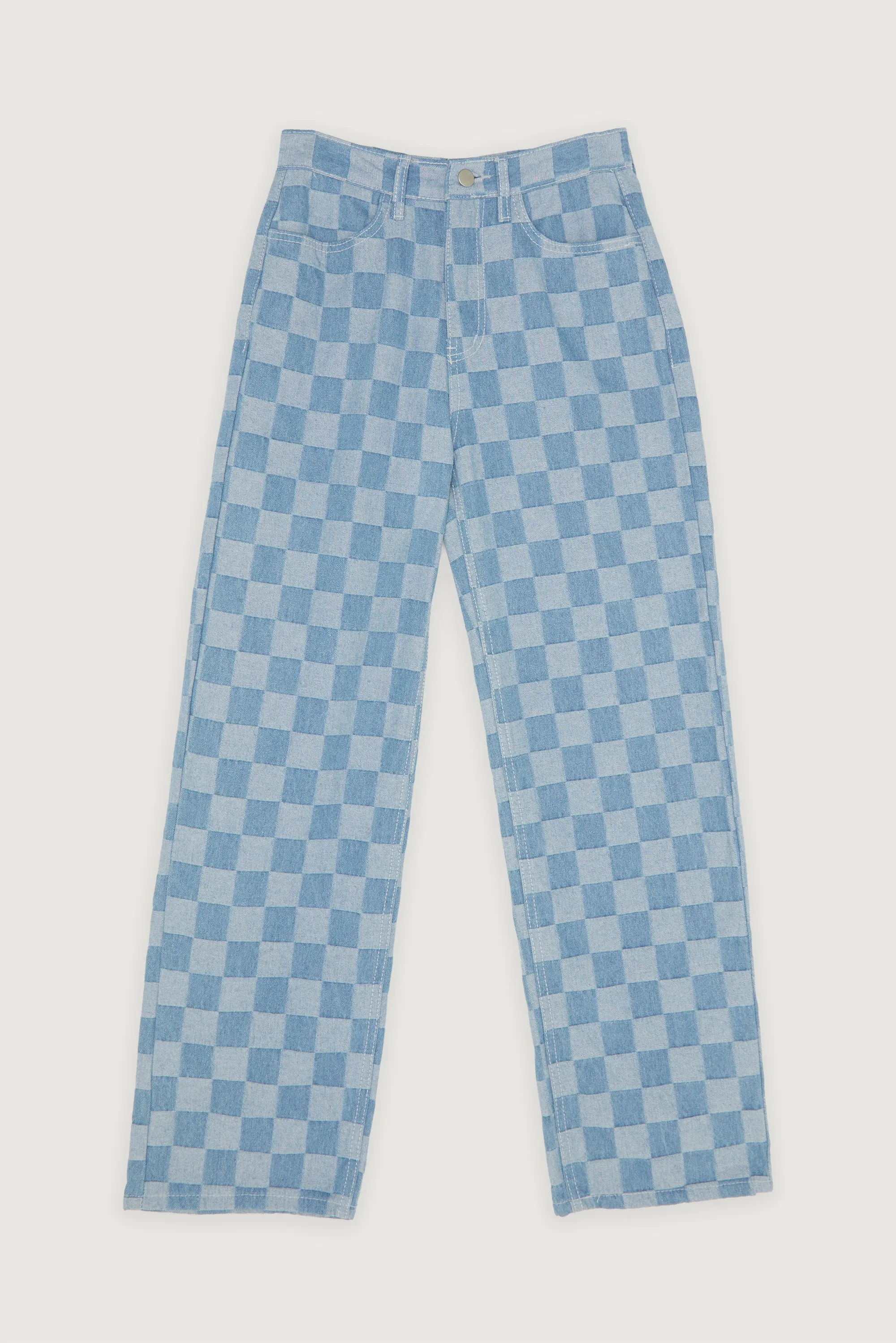 CHECKERED JEAN