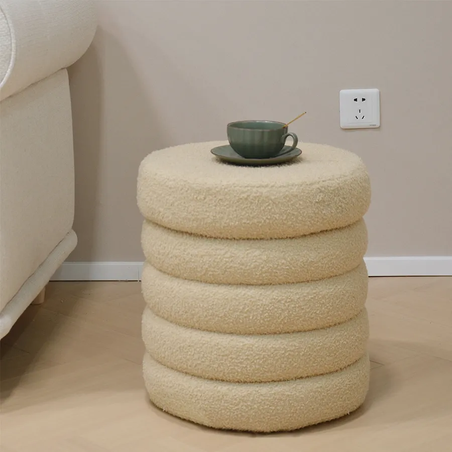 Chiara Round Storage Ottoman