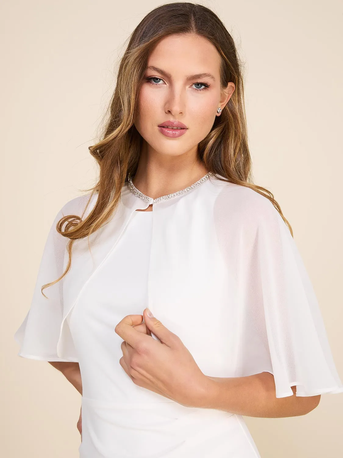 Chiffon Cape Cover-Up