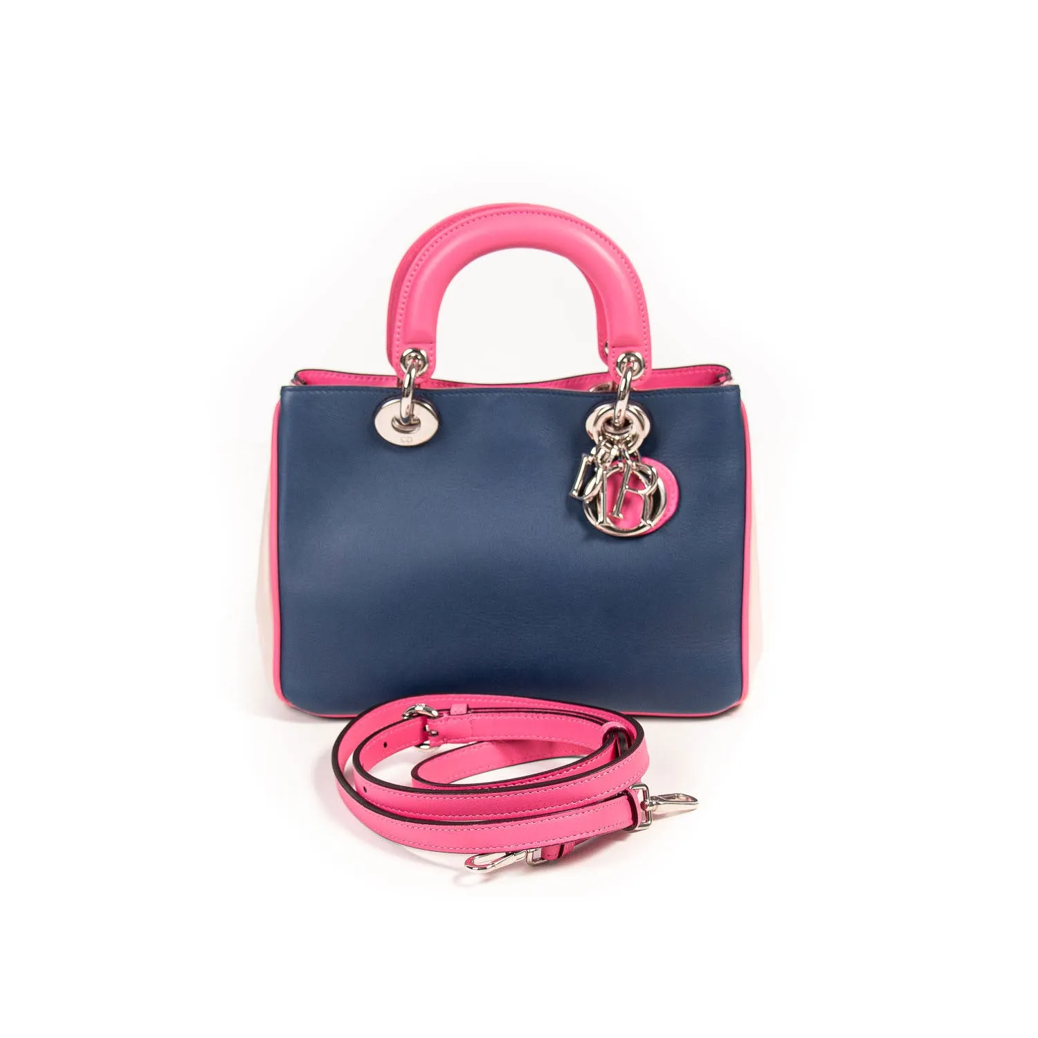 Christian Dior Tricolor Mini Diorissimo Bag