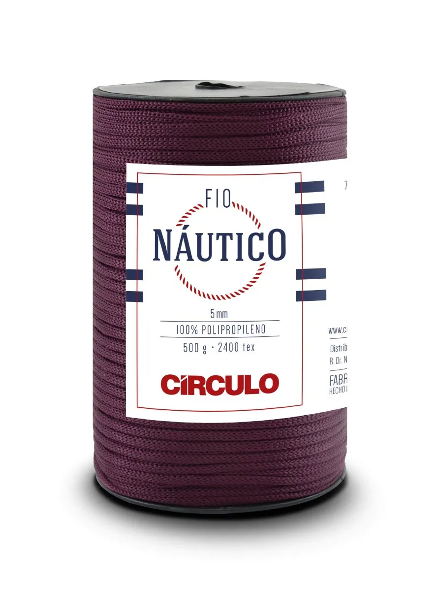 Circulo Fio Nautico 5mm Yarn for Crocheting 208m/500g