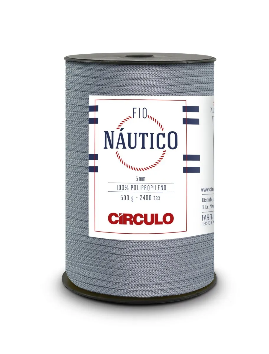 Circulo Fio Nautico 5mm Yarn for Crocheting 208m/500g