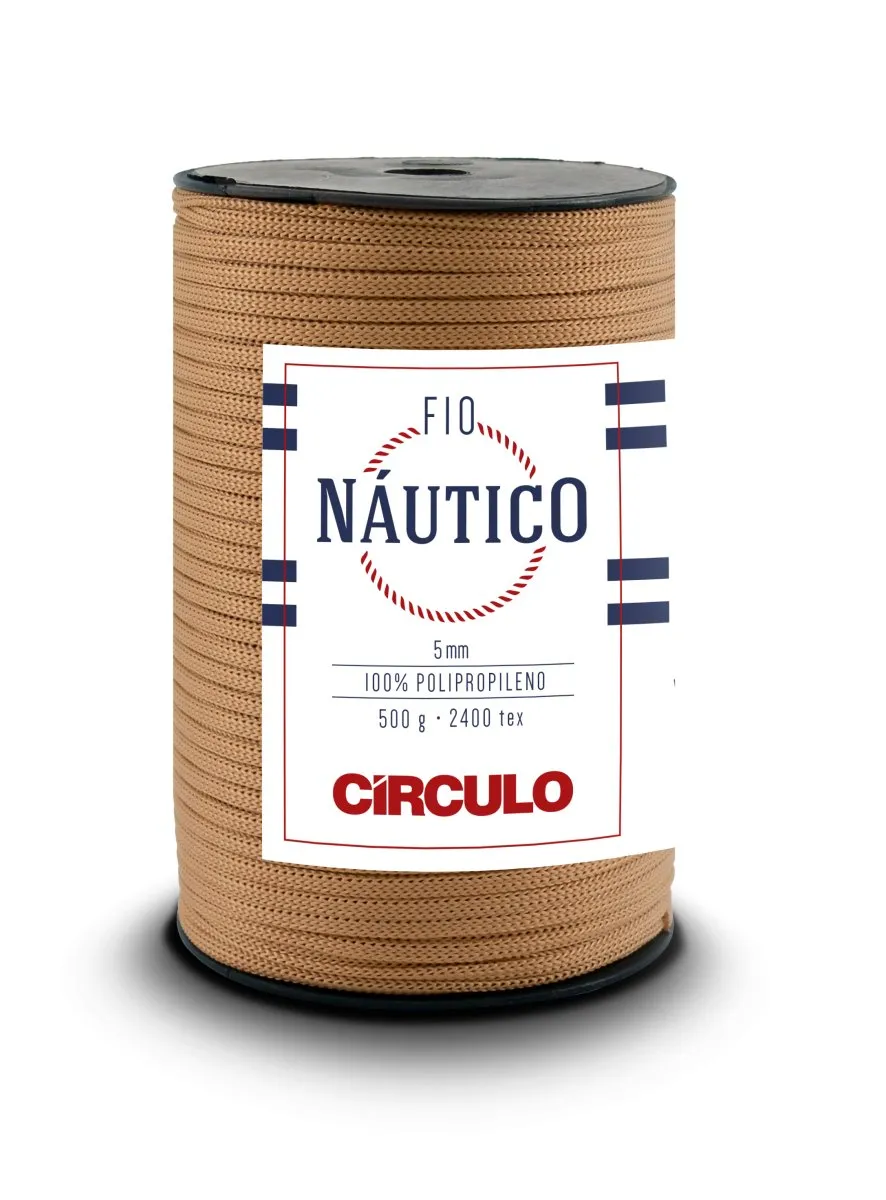 Circulo Fio Nautico 5mm Yarn for Crocheting 208m/500g