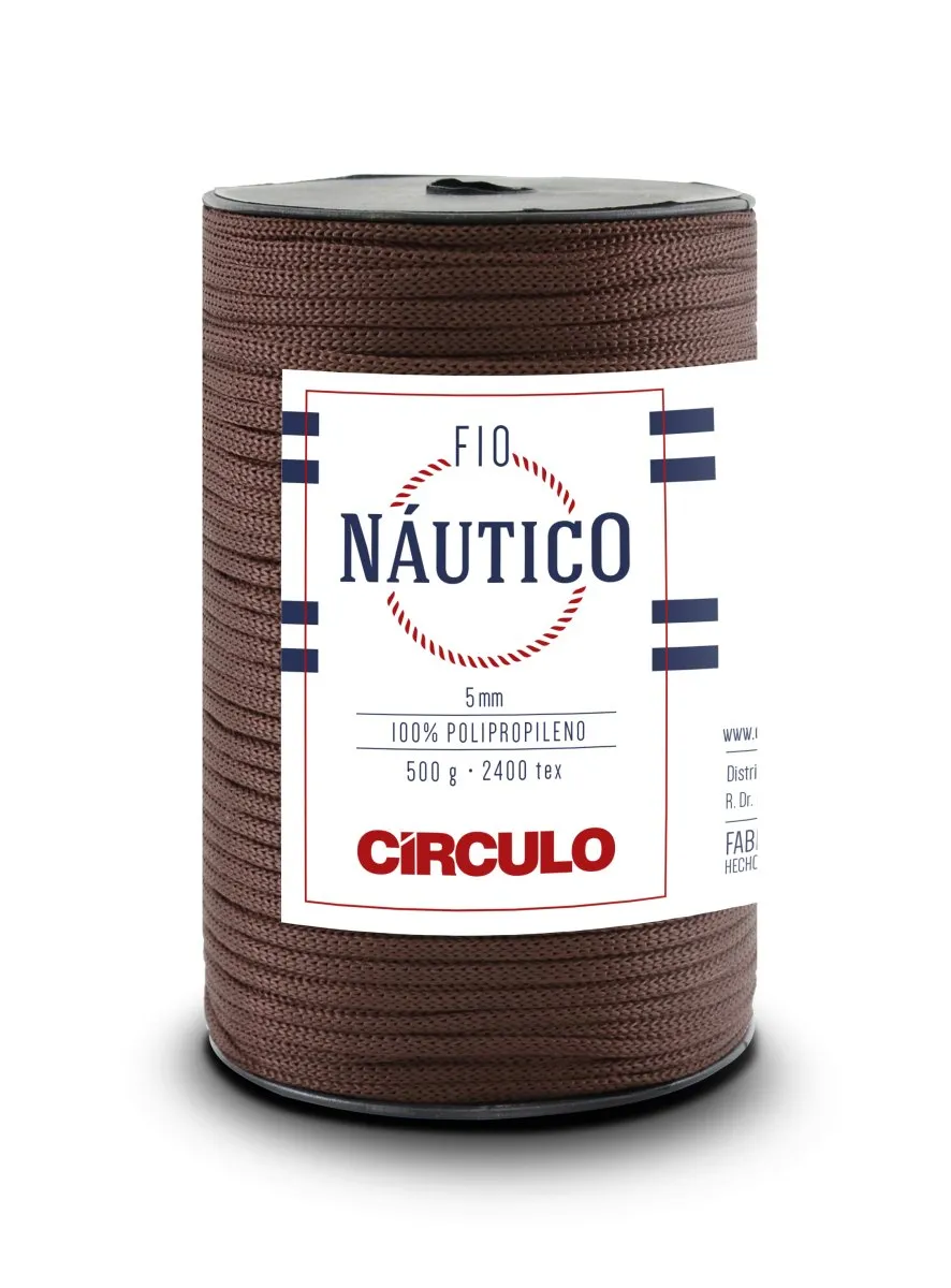 Circulo Fio Nautico 5mm Yarn for Crocheting 208m/500g