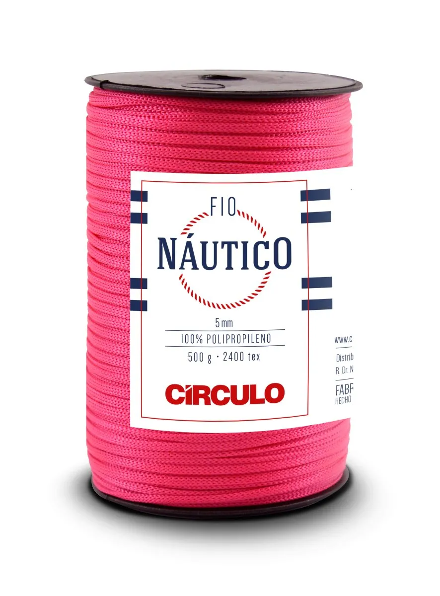 Circulo Fio Nautico 5mm Yarn for Crocheting 208m/500g