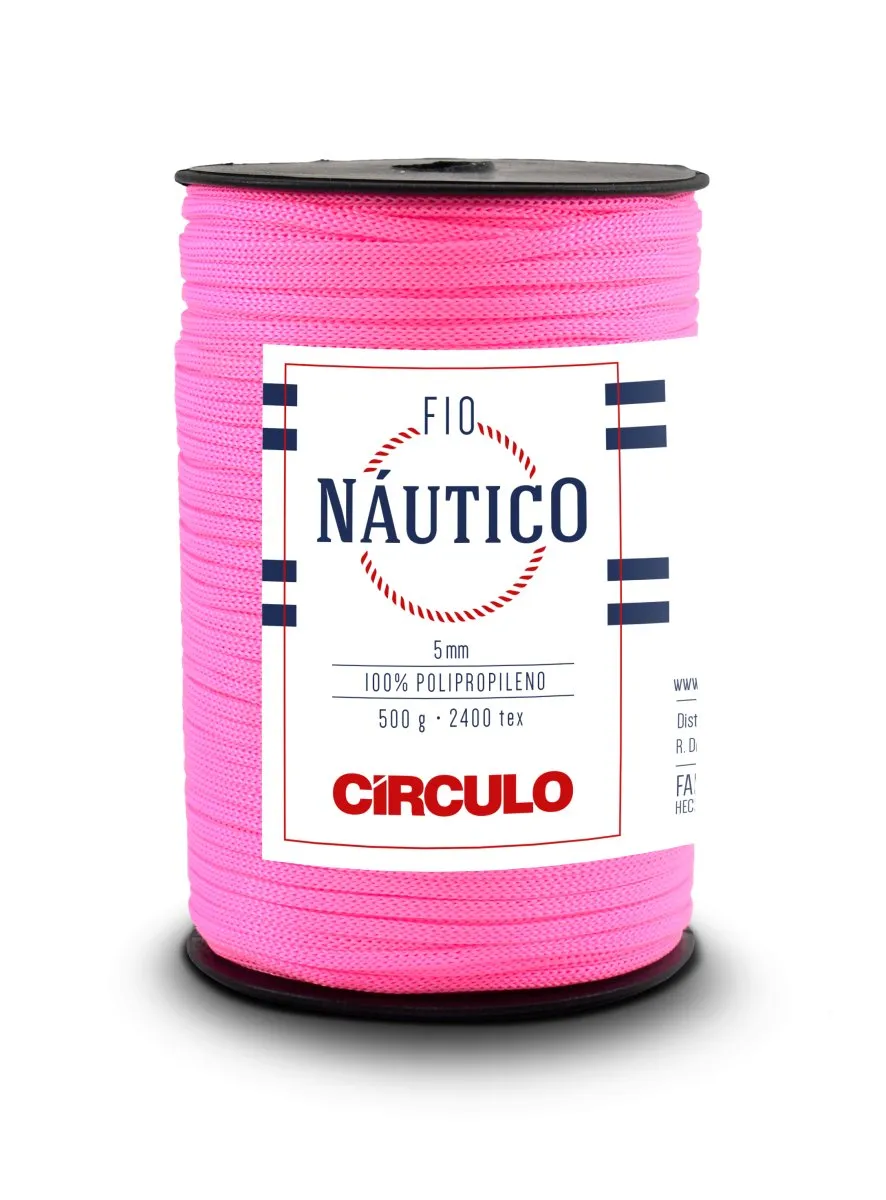 Circulo Fio Nautico 5mm Yarn for Crocheting 208m/500g