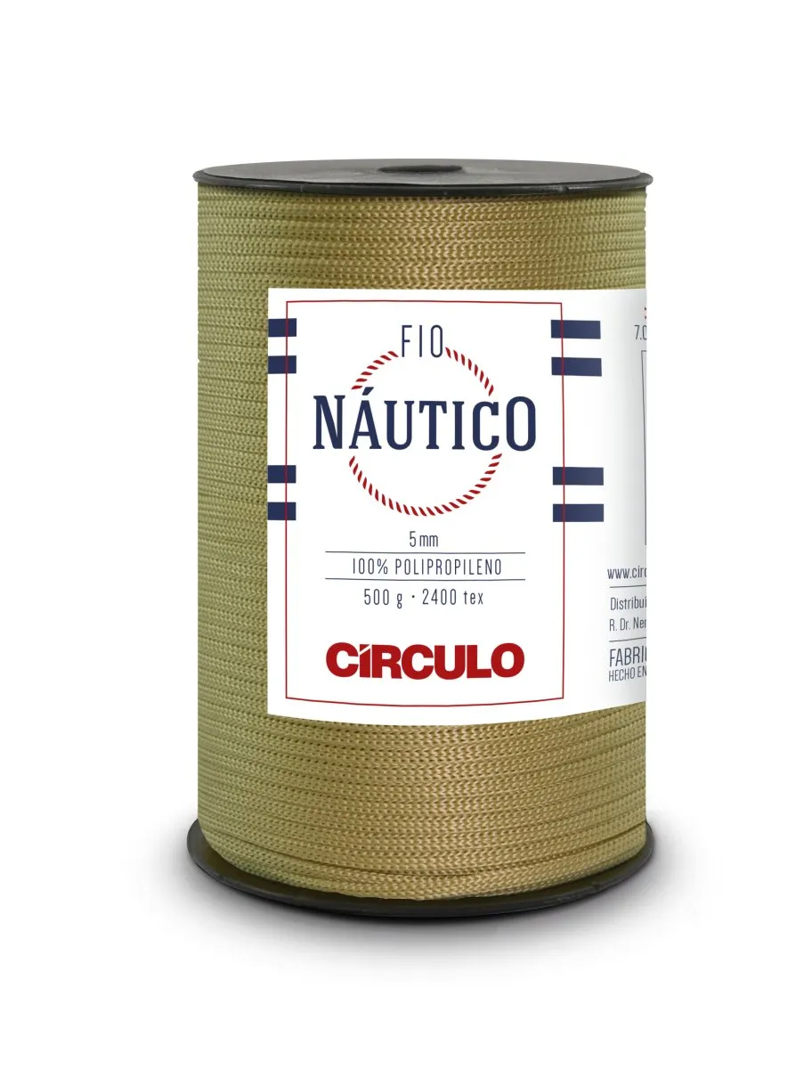 Circulo Fio Nautico 5mm Yarn for Crocheting 208m/500g