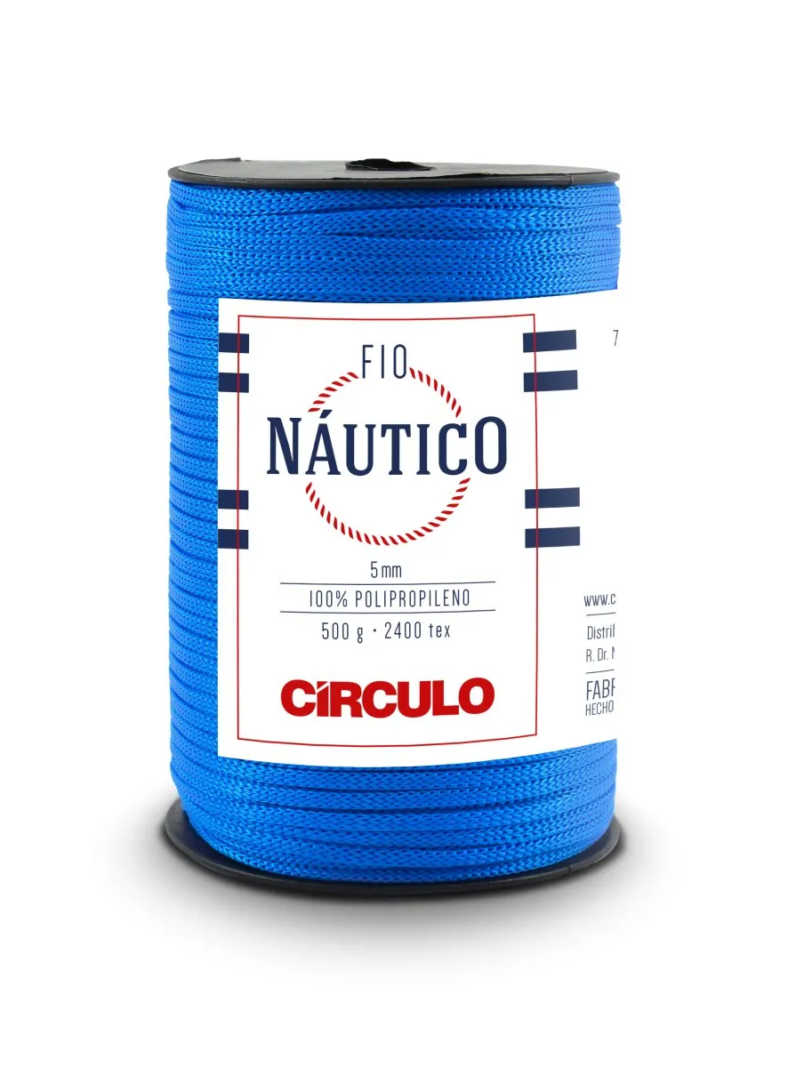 Circulo Fio Nautico 5mm Yarn for Crocheting 208m/500g