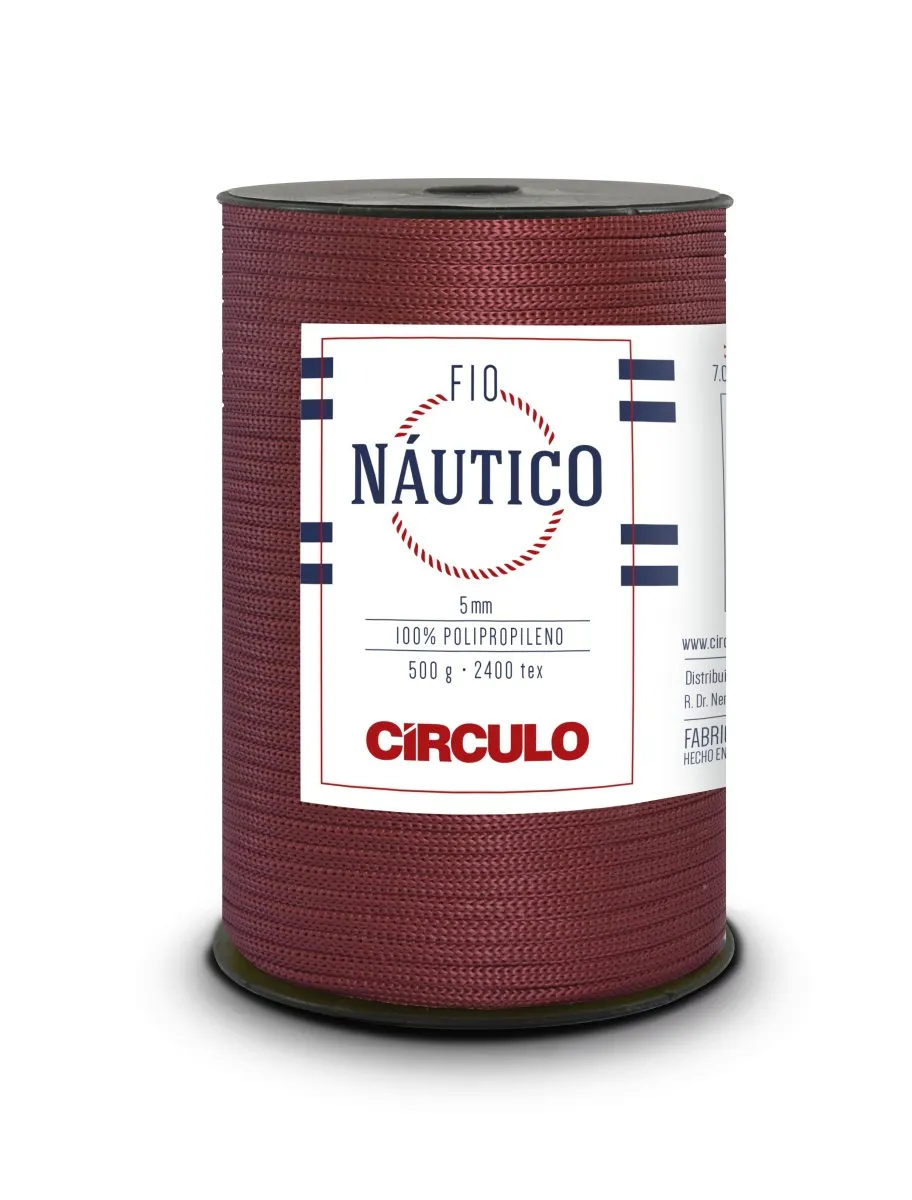 Circulo Fio Nautico 5mm Yarn for Crocheting 208m/500g