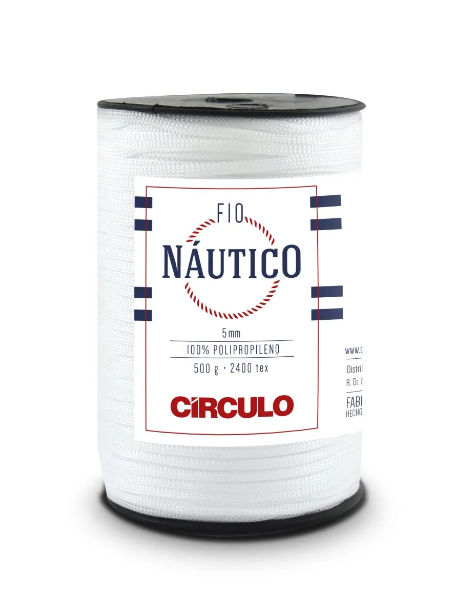 Circulo Fio Nautico 5mm Yarn for Crocheting 208m/500g