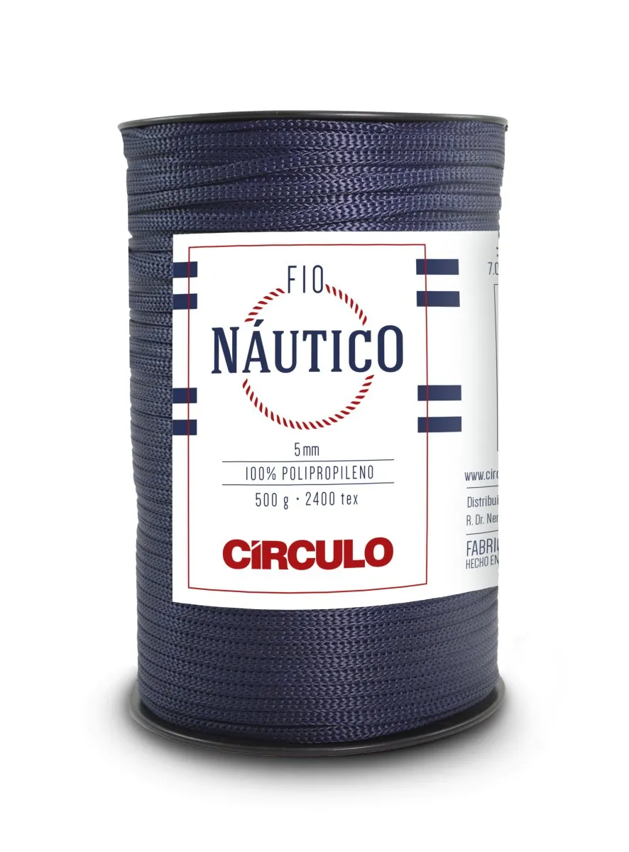 Circulo Fio Nautico 5mm Yarn for Crocheting 208m/500g