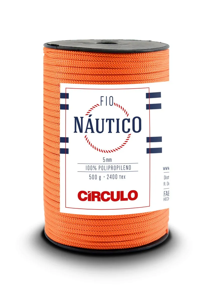 Circulo Fio Nautico 5mm Yarn for Crocheting 208m/500g