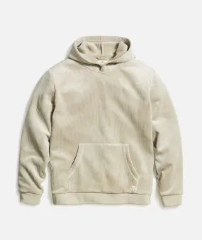 Cord Velour Hoodie