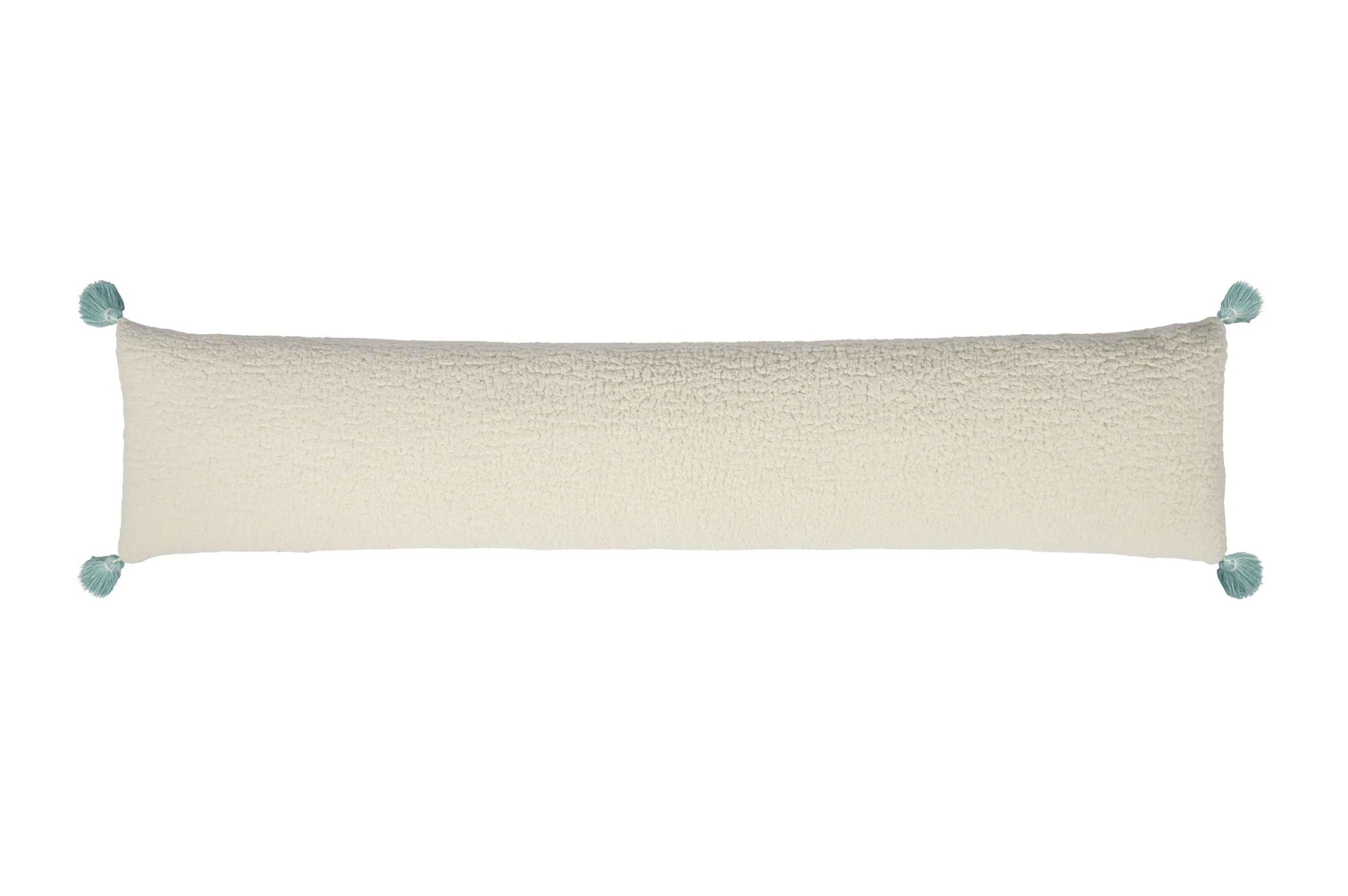 Cosset Body Pillow | Boucle / Marine Chambray