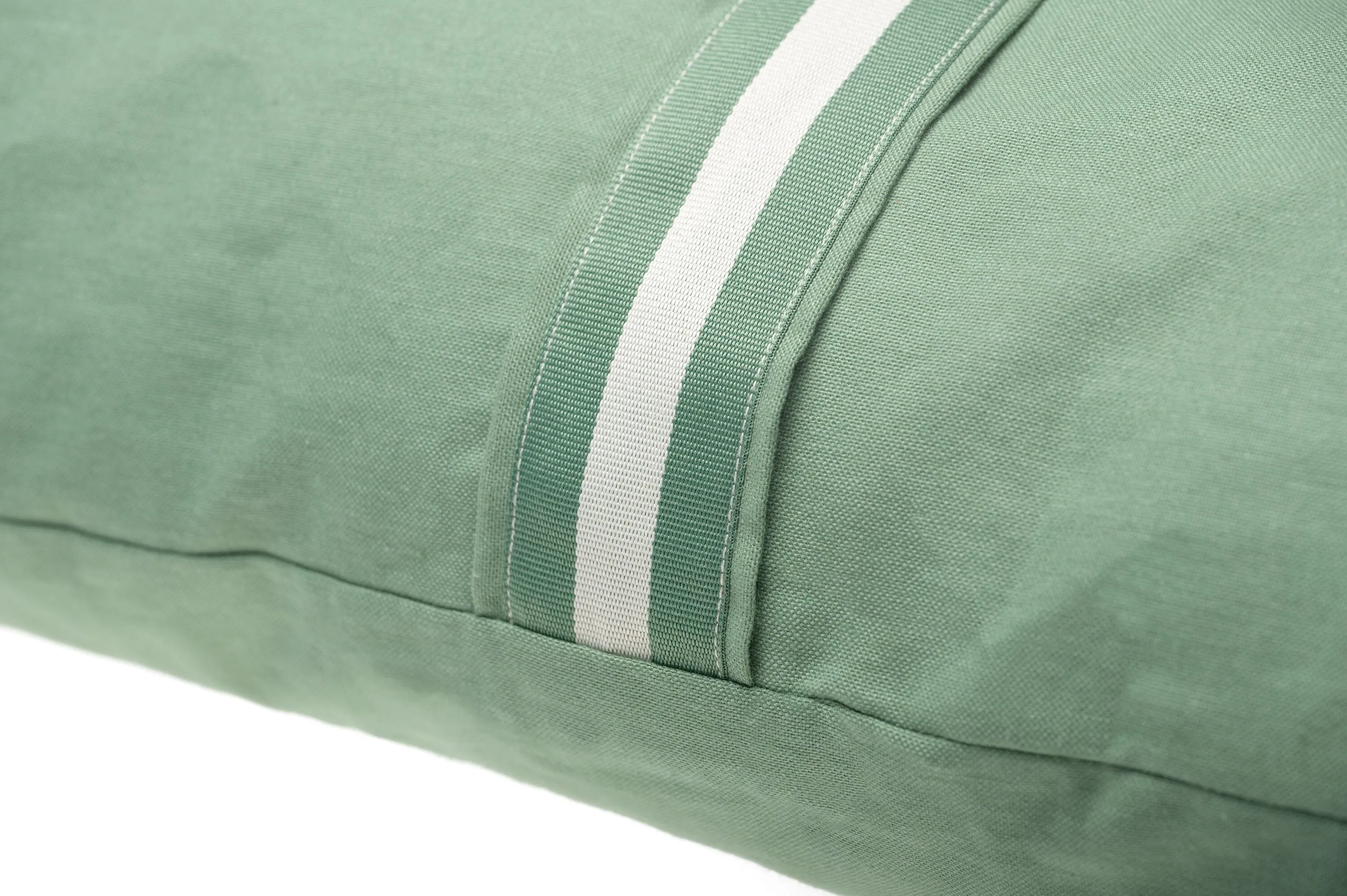 Cosset Body Pillow – Emerald Chambray