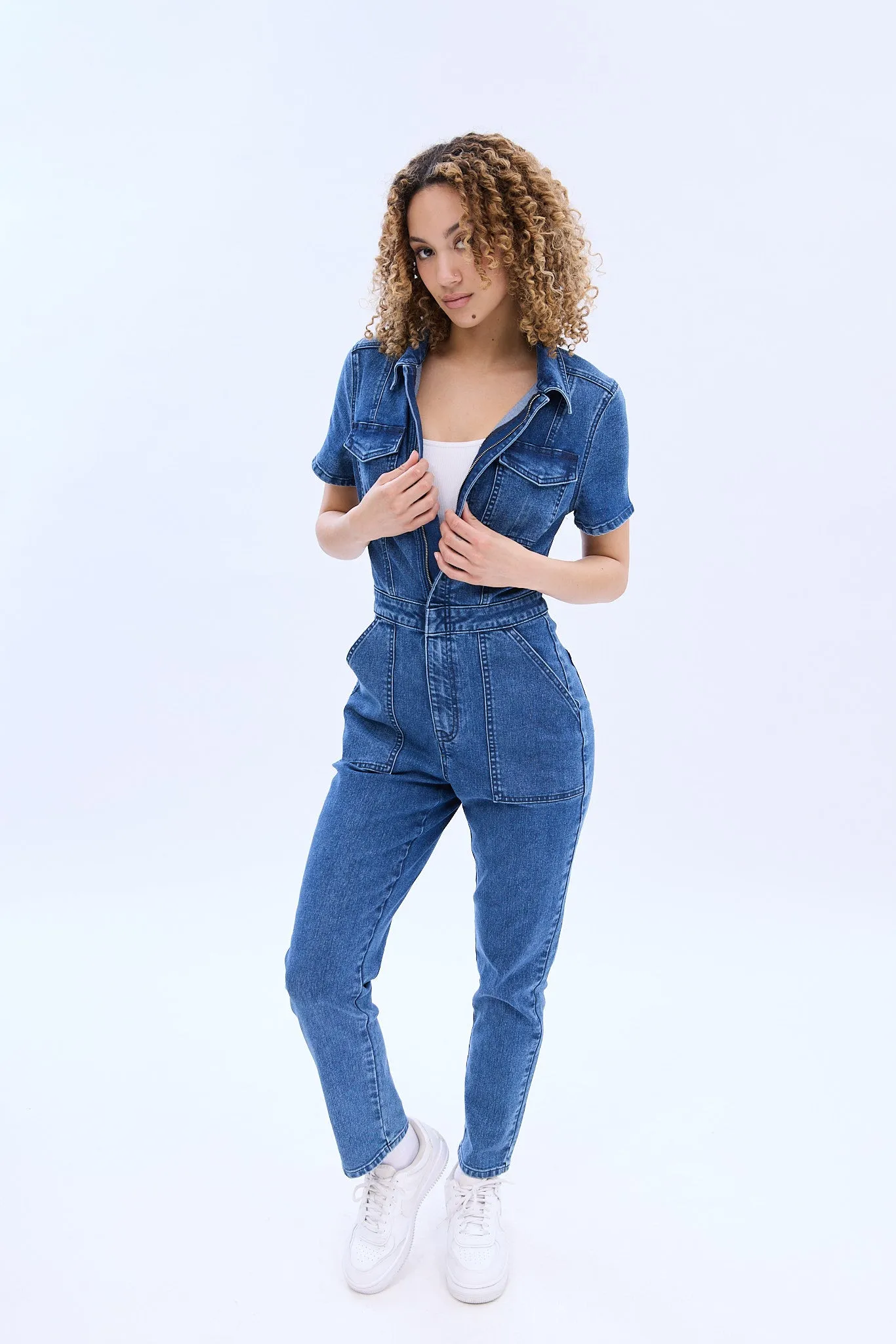 Denim Jumpsuit