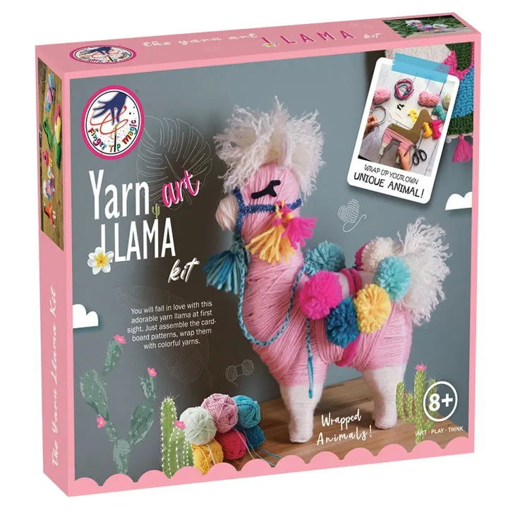 DIY Yarn Animal Art Kit-Llama