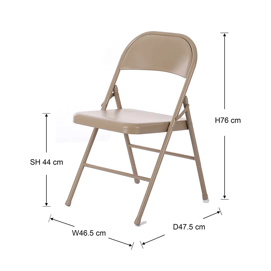 Dutton Metal Folding Chair