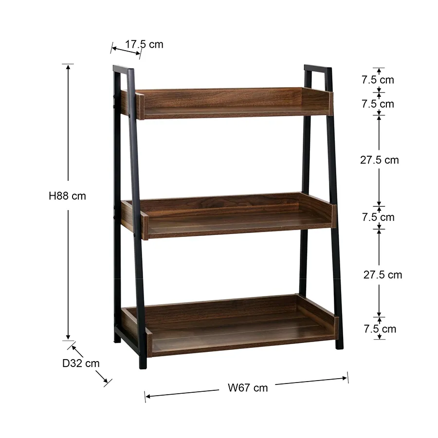 Elliana 3 Tier Bookshelves