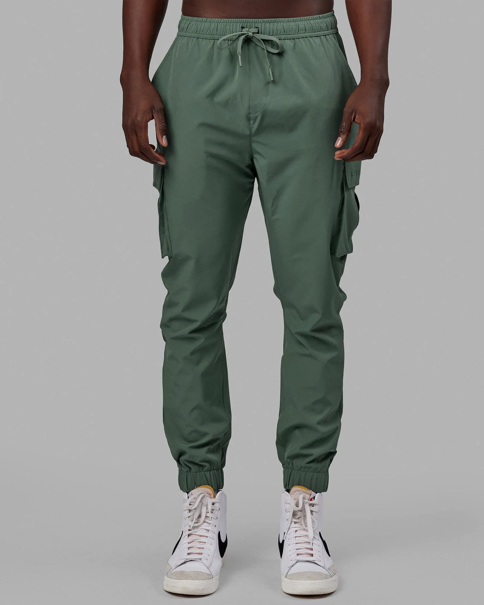 Energy Stretch Performance Cargo Joggers - Dark Forest