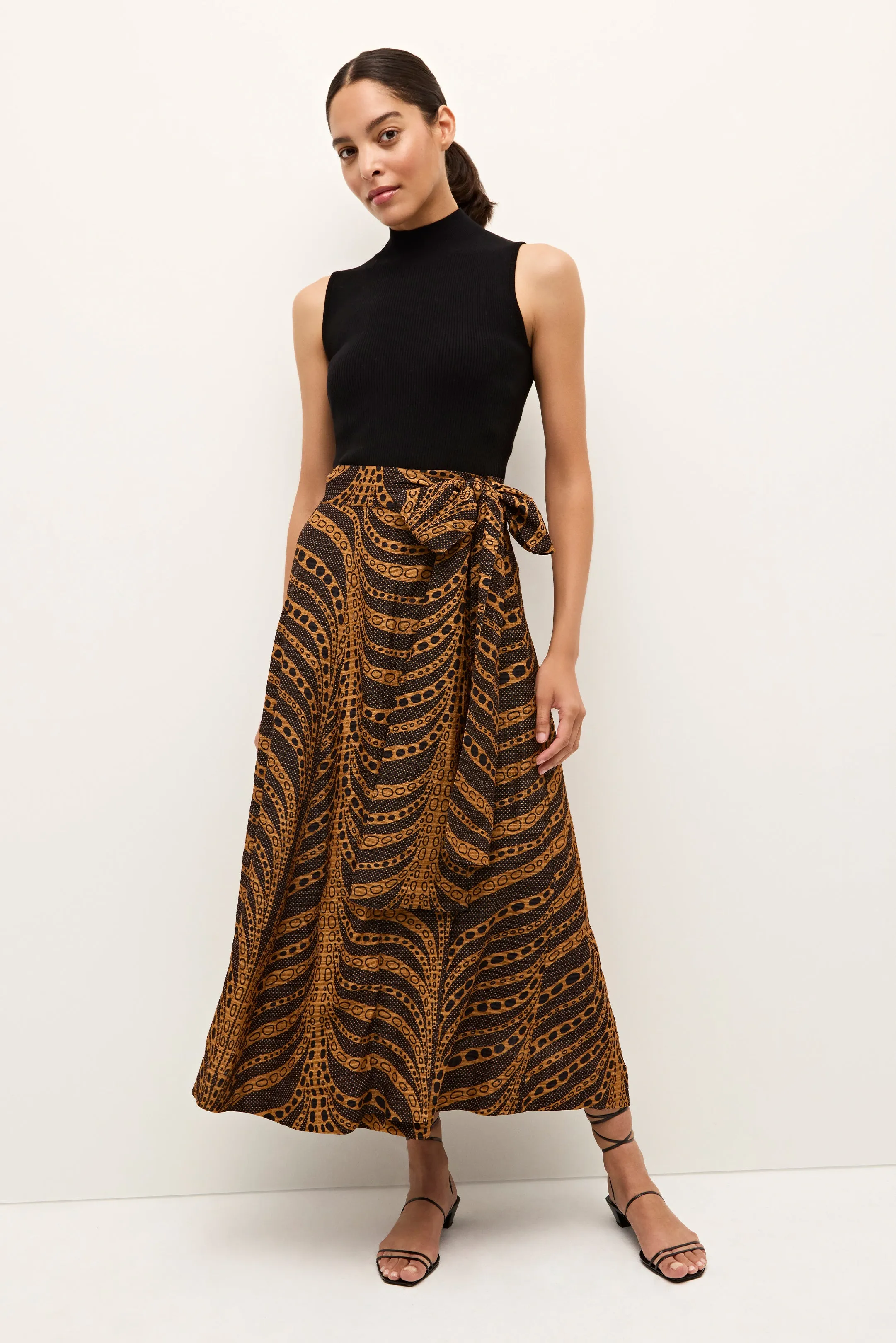 ESTINE WRAP SKIRT