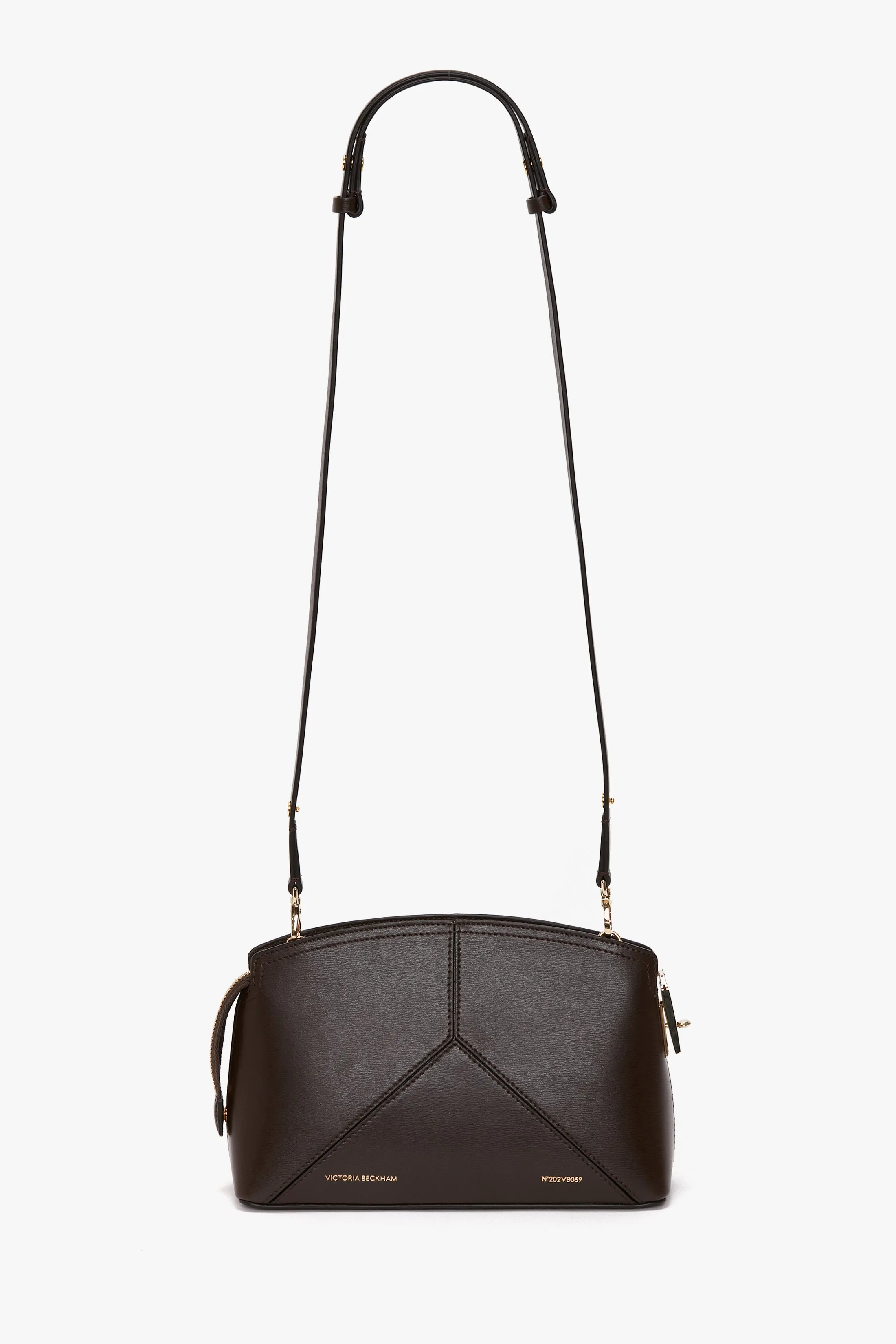 Exclusive Victoria Crossbody Bag In Brown Leather