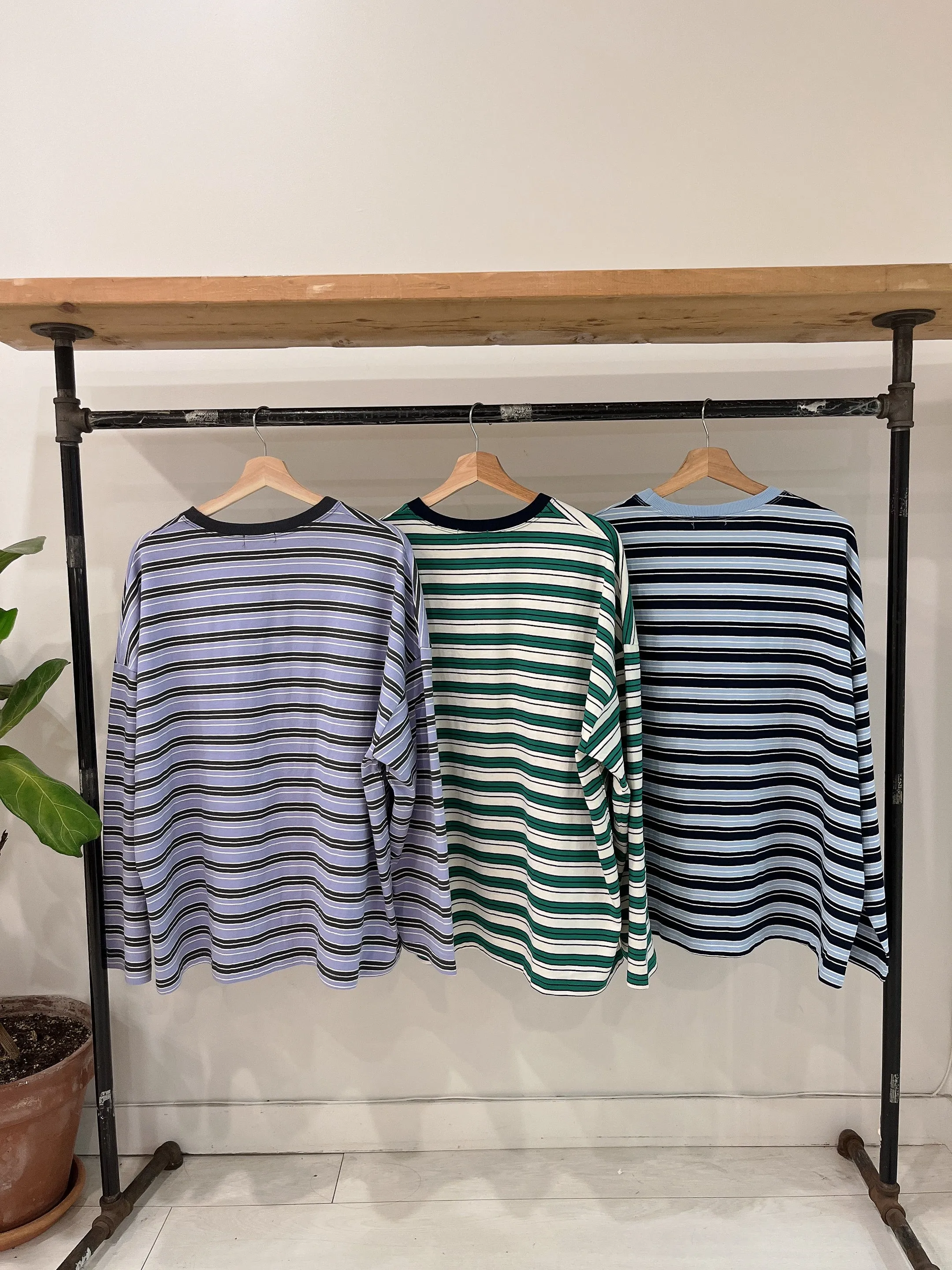 FUGO Stripe long tee