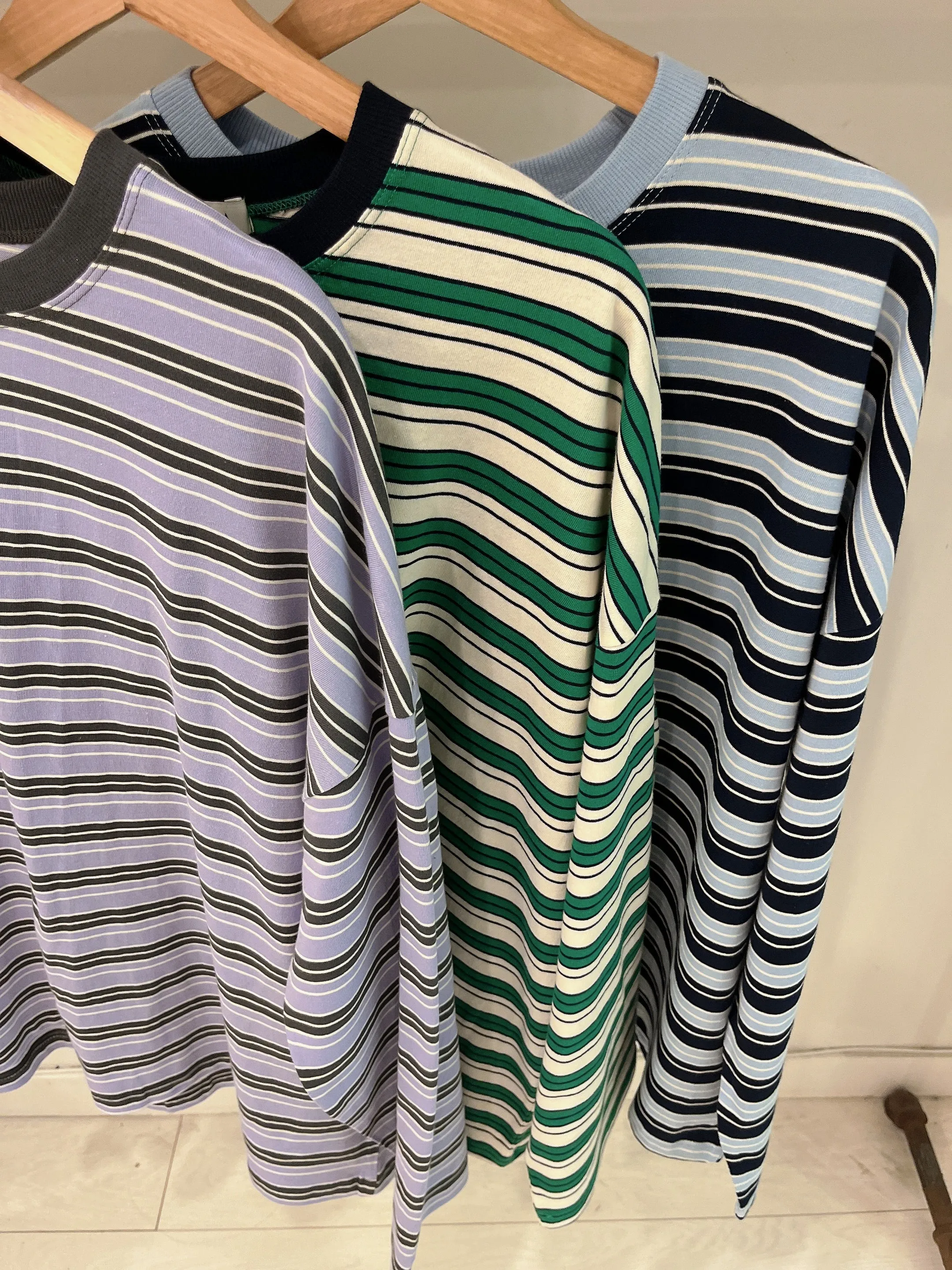 FUGO Stripe long tee